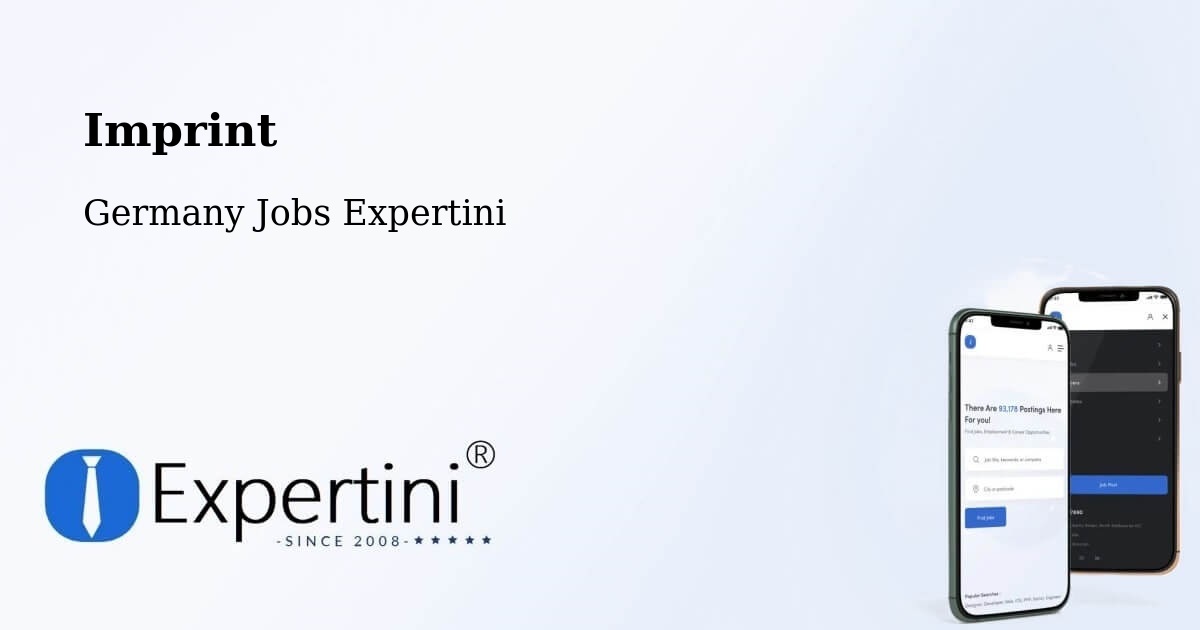 Imprint – Höingen - Germany Jobs Expertini