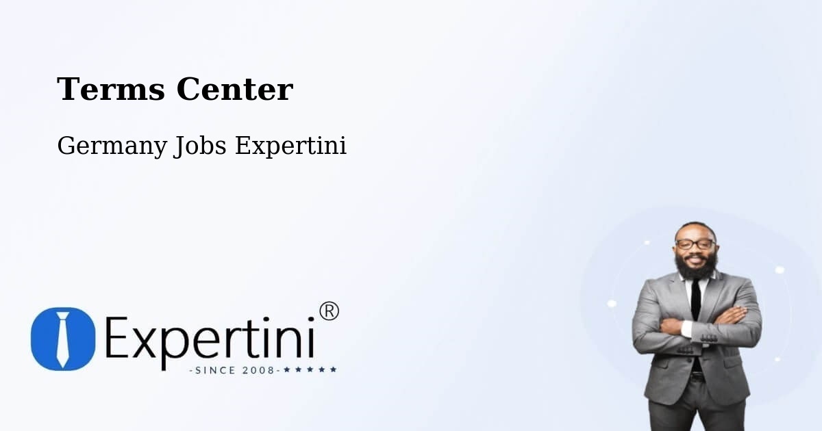 Terms of Service – Höingen - Germany Jobs Expertini